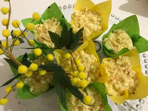 Easter cup cake Stockfoto's