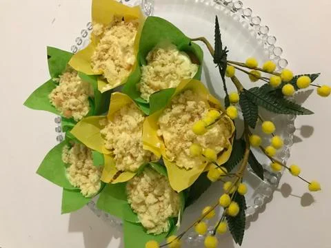 Easter cup cake Stockfoto's