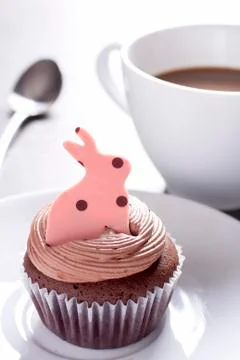 Easter cupcake Stock Photos