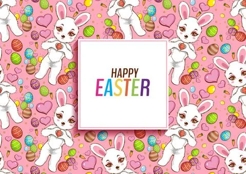 Easter Day Background 16 Stock Illustration