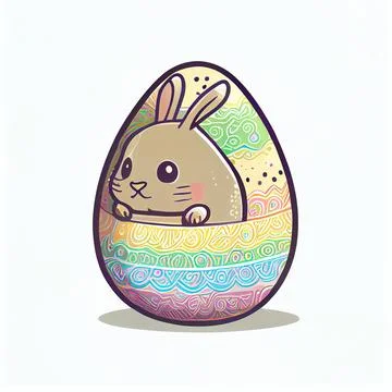Easter Day Concept Stock Illustration