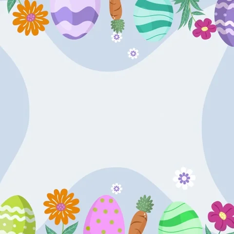 Easter day holiday background Stock Footage 302960925