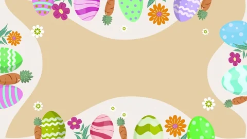 Easter day holiday background Stock Footage 302962144