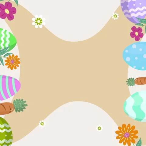 Easter day holiday background Stock Footage 302962475