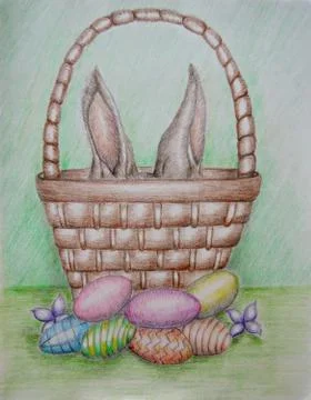 Easter Day Stock Illustration