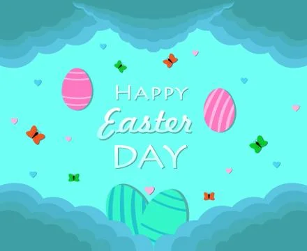 Easter day 스톡 일러스트