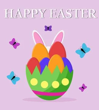 Easter day Stock Illustration
