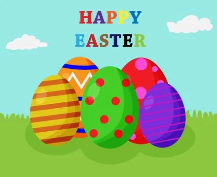 Easter Day Stock Illustration