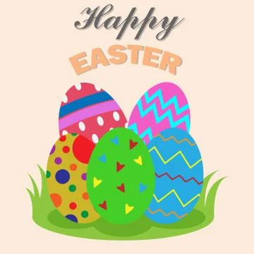 Easter Day Stock Illustration