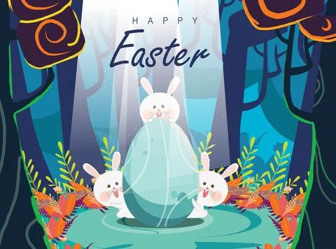 Easter Day Stockillustratie