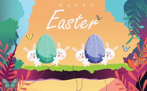 Easter Day Illustrazione stock