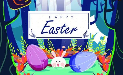Easter Day Stock Illustration