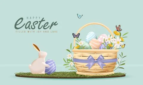 Easter Day 스톡 일러스트