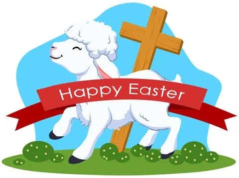 Easter Day. Vector design. New Year. Christmas. Happy Easter banner. Stock Illustration