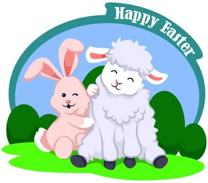 Easter Day. Vector design. New Year. Christmas. Happy Easter banner. Stock Illustration
