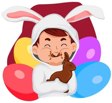 Easter Day. Vector design. New Year. Christmas. Happy Easter banner. Stock Illustration