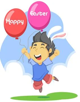 Easter Day. Vector design. New Year. Christmas. Happy Easter banner. Stock Illustration