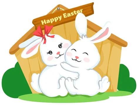 Easter Day. Vector design. New Year. Christmas. Happy Easter banner. Stock Illustration