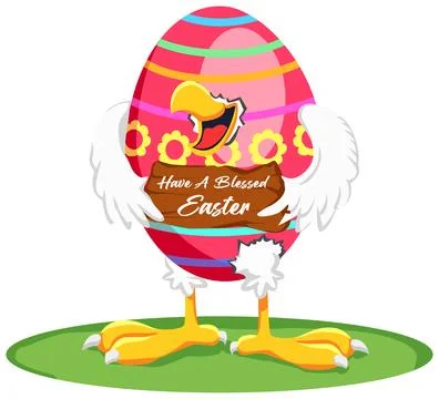 Easter Day. Vector design. New Year. Christmas. Happy Easter banner. Stock Illustration