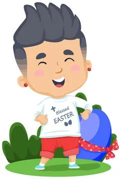 Easter Day. Vector design. New Year. Christmas. Happy Easter banner. Stock Illustration