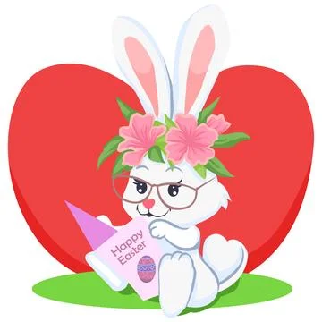 Easter Day. Vector design. New Year. Christmas. Happy Easter banner. Stock Illustration