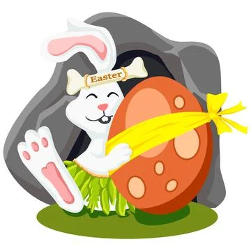 Easter Day. Vector design. New Year. Christmas. Happy Easter banner. Stock Illustration