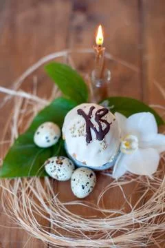 Easter decor Stock Photos