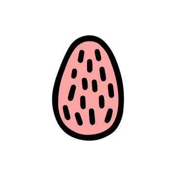 Easter decorated egg. Design for Easter Stock Illustration