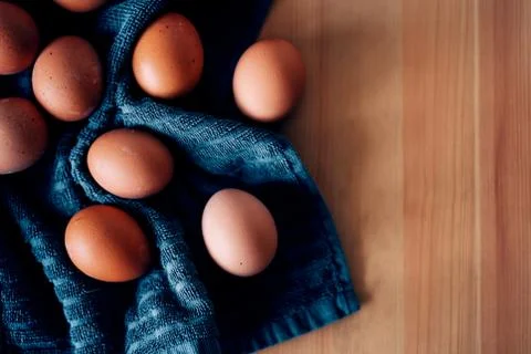 Easter decoration. Background with eggs 写真素材