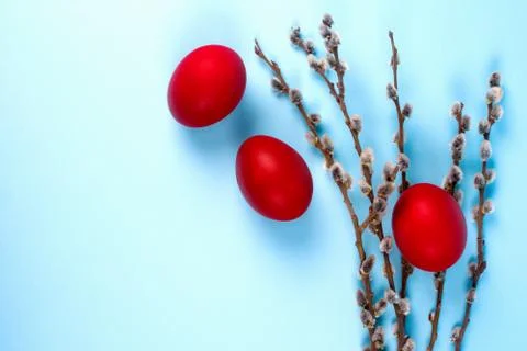 Easter decoration background Stock Photos