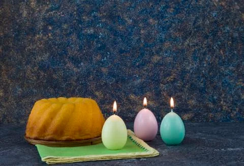 Easter decoration. Easter background 写真素材