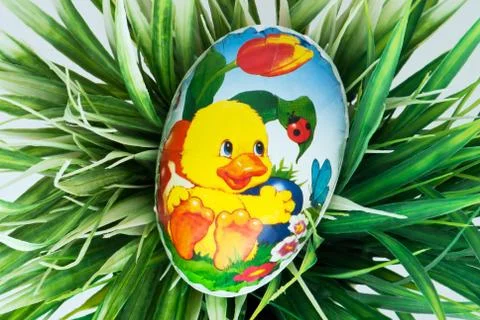 Easter decoration egg Stock Photos