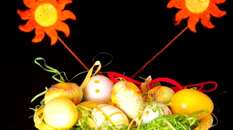 Easter decoration Stock Footage 37123554