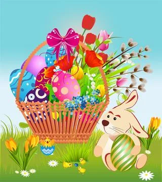 Easter decoration, Stock Illustration