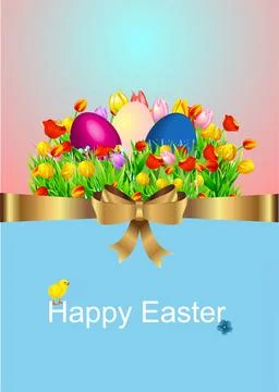 Easter decoration, Stock Illustration