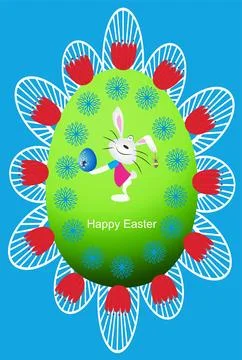 Easter decoration, Illustrazione stock
