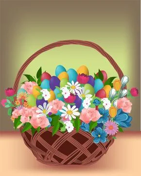 Easter decoration, Stock Illustration