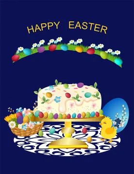 Easter decoration, Stock Illustration