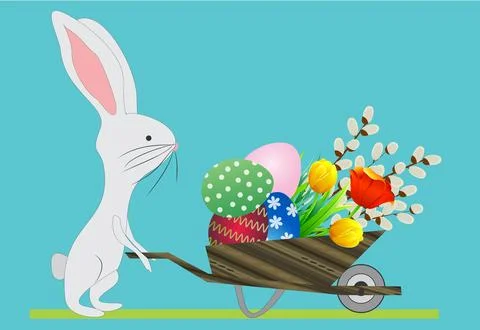 Easter decoration Stock Illustration