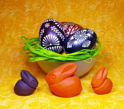 Easter decoration Stock Photos