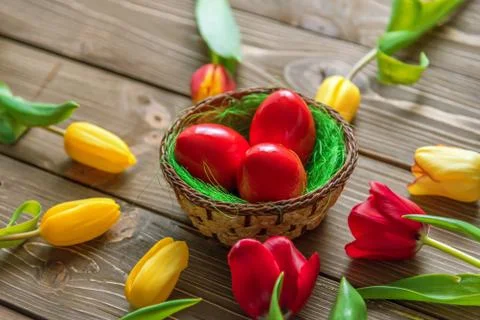Easter decoration Stock Photos