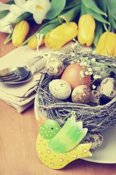 Easter decoration. Stock Photos