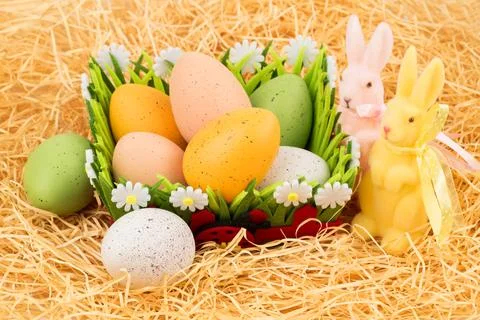 Easter decoration Stock Photos