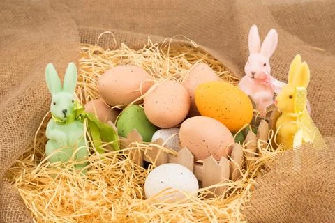 Easter decoration Stock Photos