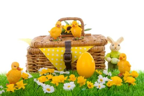 Easter decorations Stock Photos