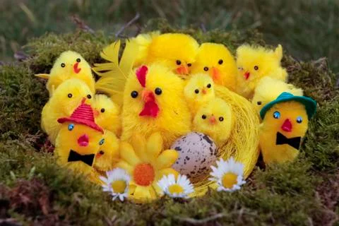 Easter decorations Stock Photos