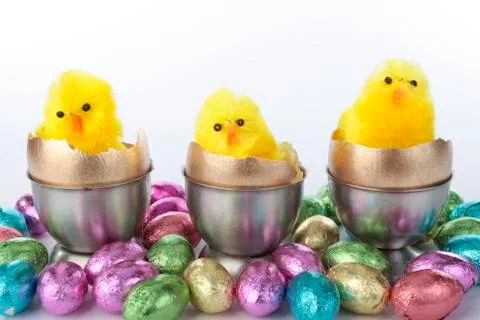 Easter decorations Stock Photos