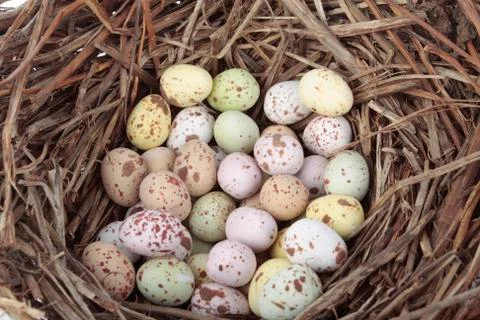 Easter decorations Stock Photos