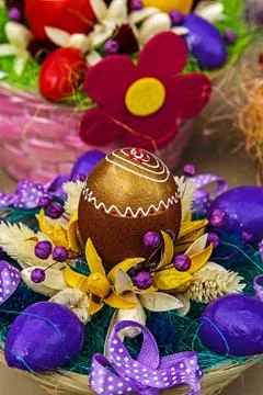 Easter Decorations Stock Photos