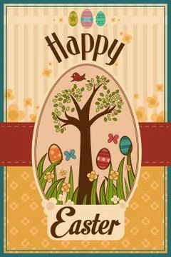 Easter design Stock Illustration